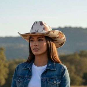 Women's Camouflage Western Hat